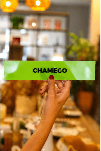 Placa Acrilico Chamego Verde Mimo Galeria